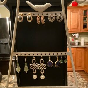 Vintage-Modern earring lot #B6
